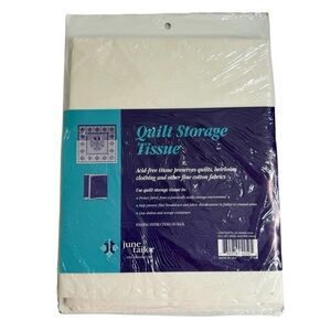 New June Tailor Quilt Storage Tissue Acid-Free 20 Sheets 20x30 Fabric Preserver